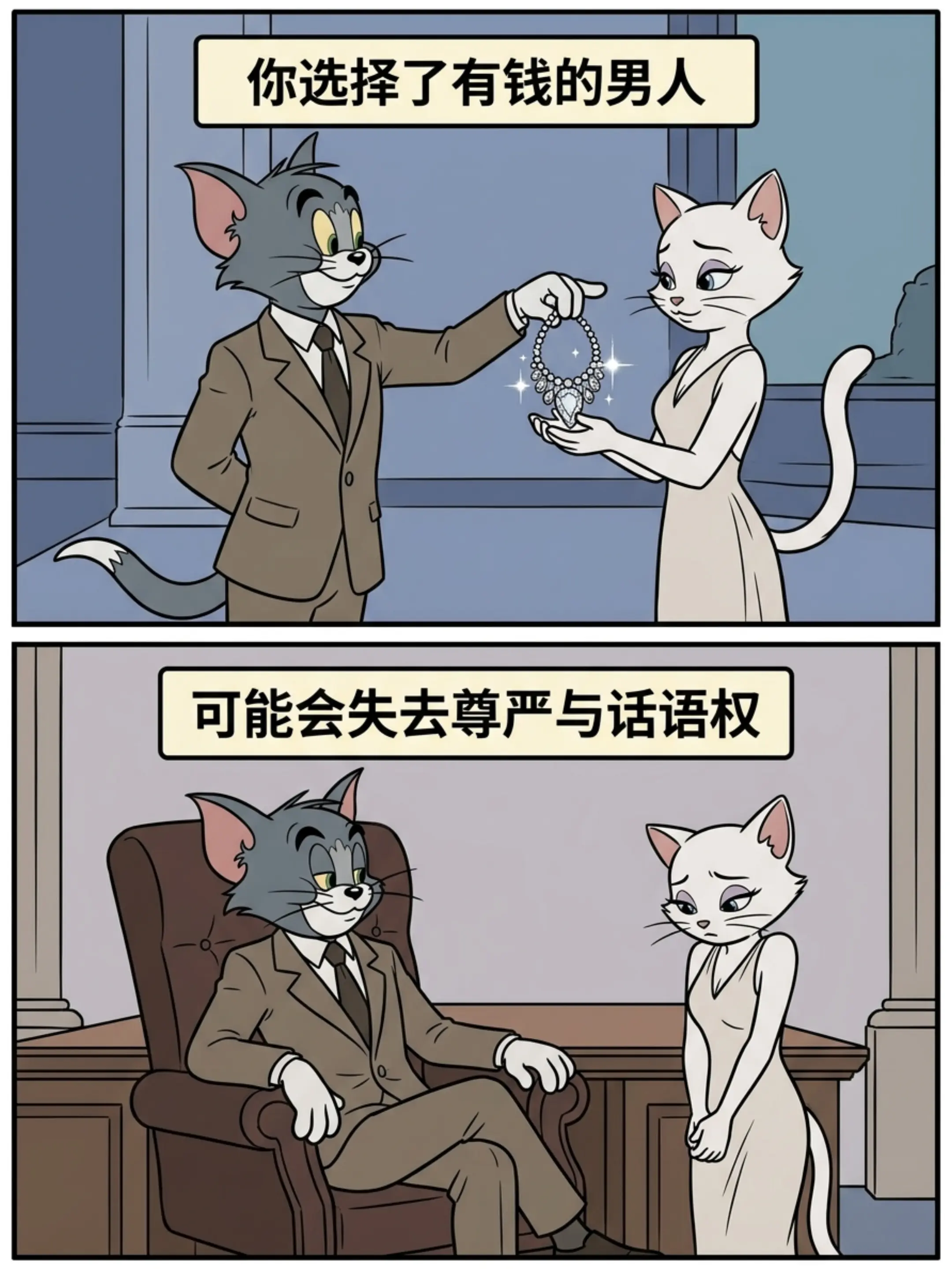 这世上根本没有十全十美的伴侣，感情里最忌讳的，就是既要又要还要。