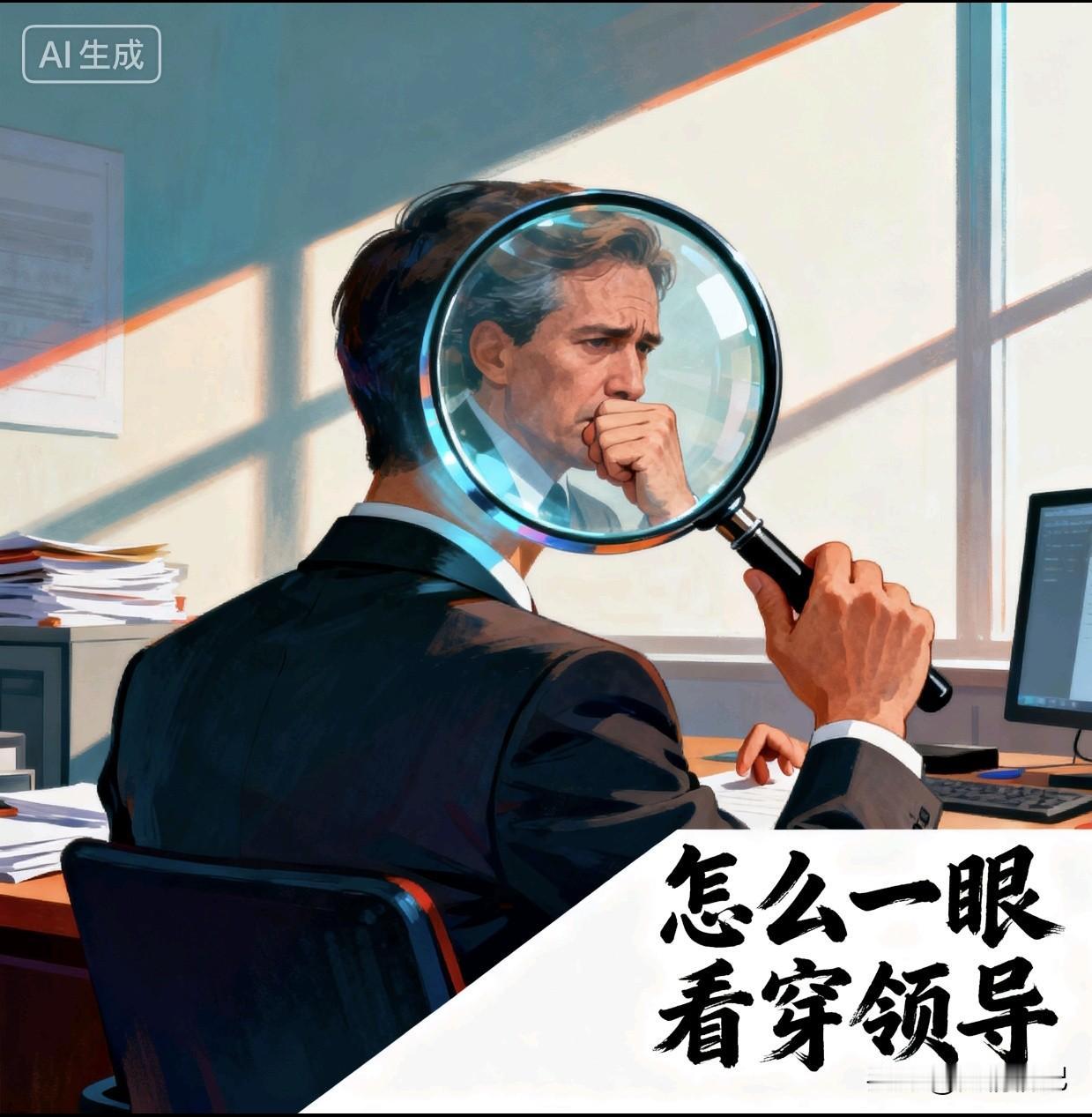 怎么一眼看穿领导？

1. 对你忽冷忽热？别自作多情了，他压根没打算培养你。  