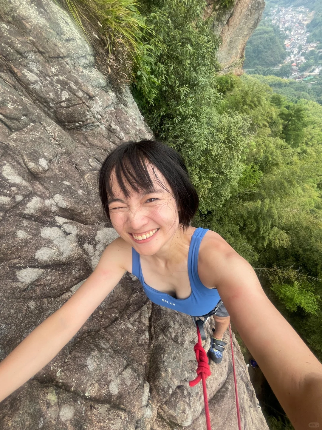 给世界一点中国户外女人的震撼