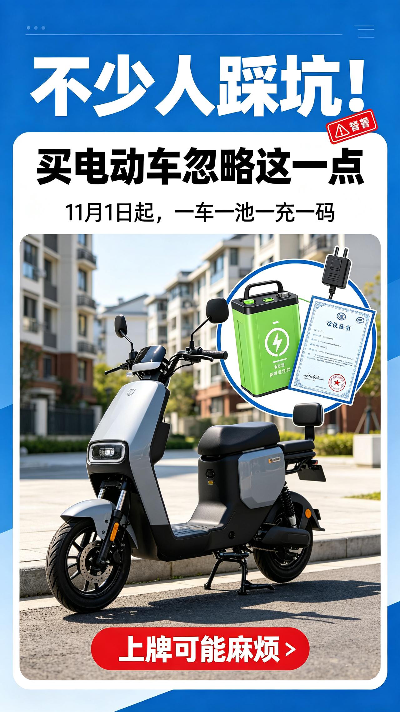 家里有电动自行车，或者打算近期换新电动车的朋友，这条消息别划走。
 
央视今天发