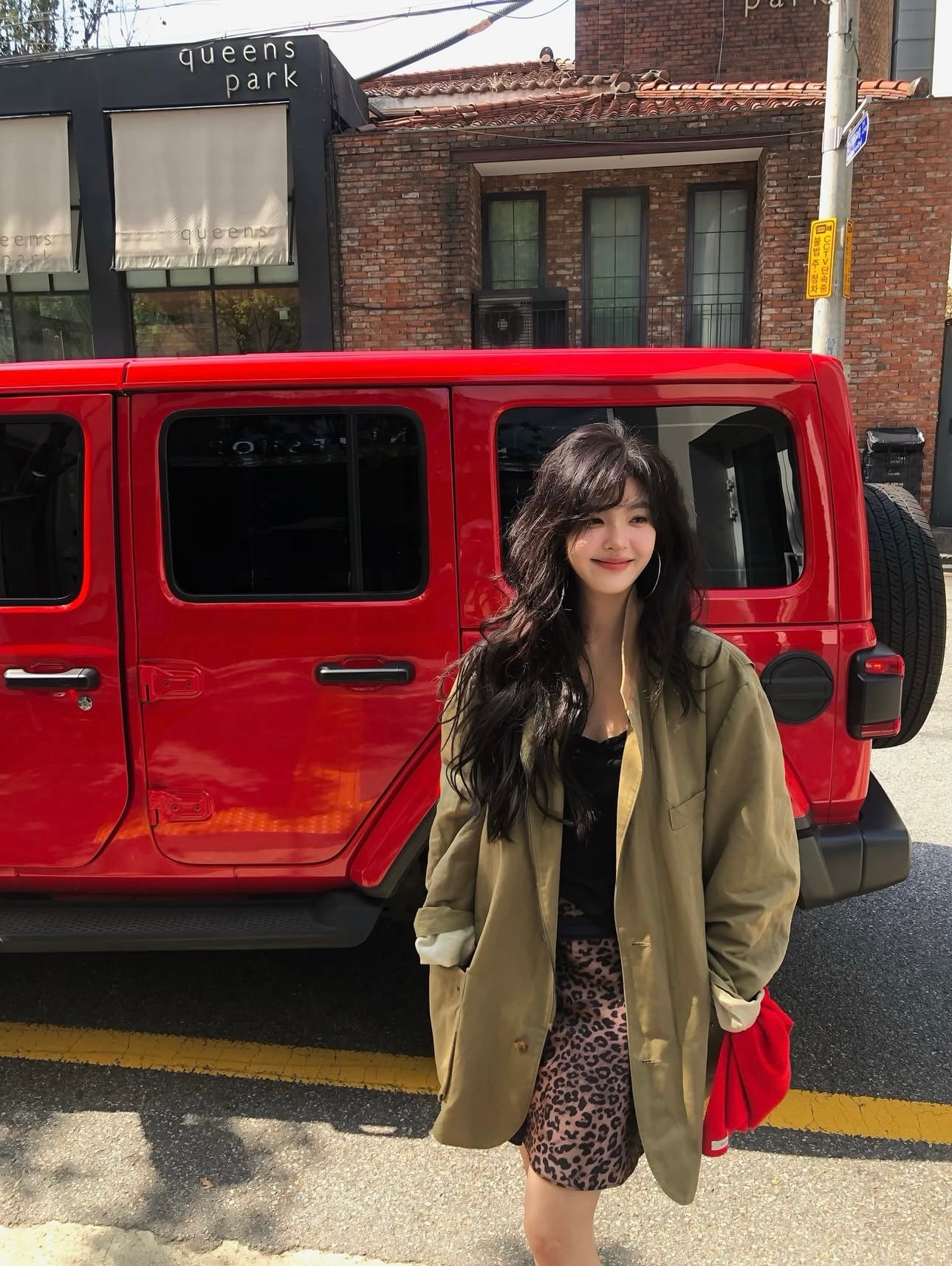 温俊在韩国给章若楠出片了 美晕了 ​​​