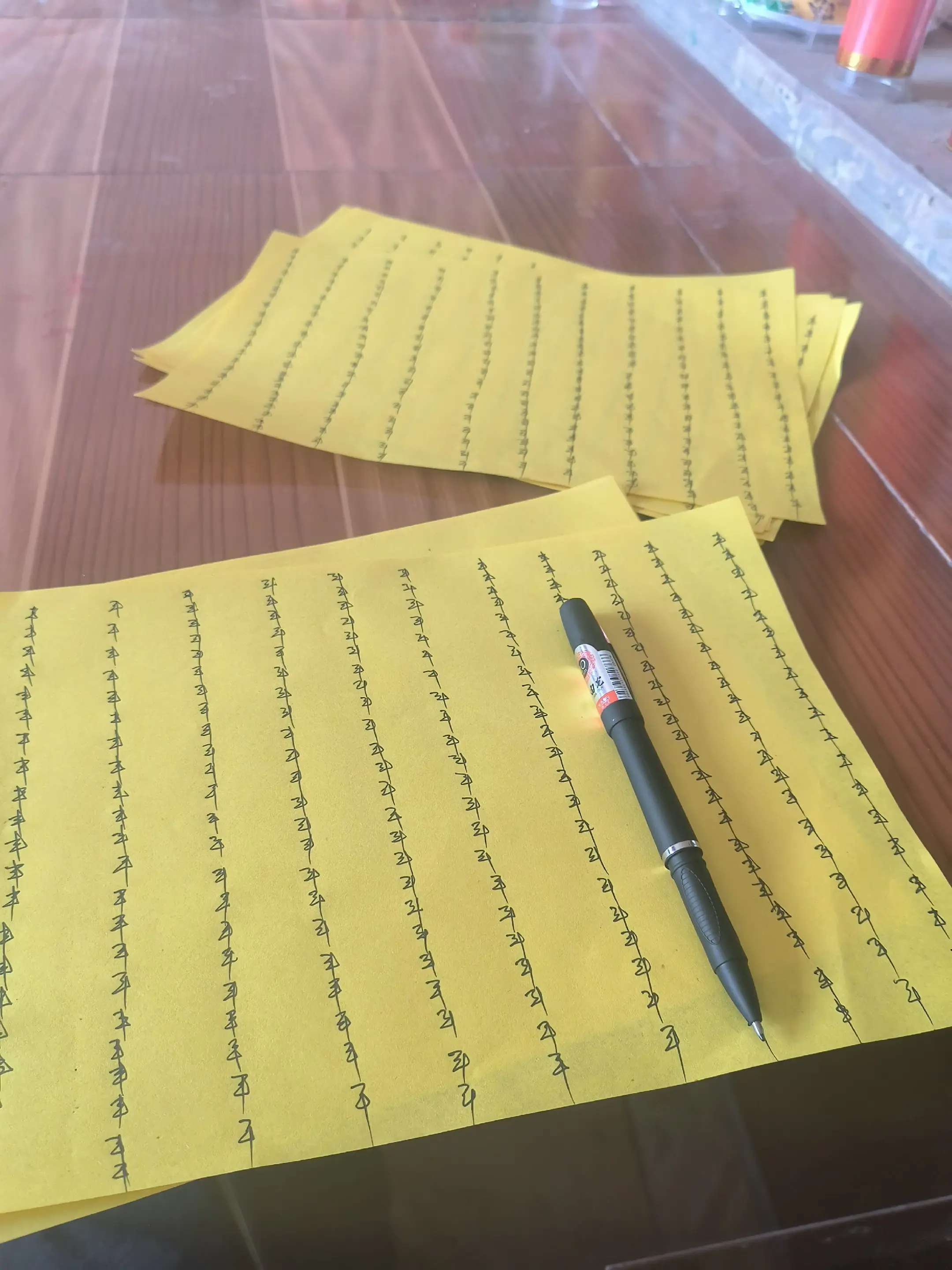 写作业的一天～ 让写～咱就写呗～ 那能咋整～