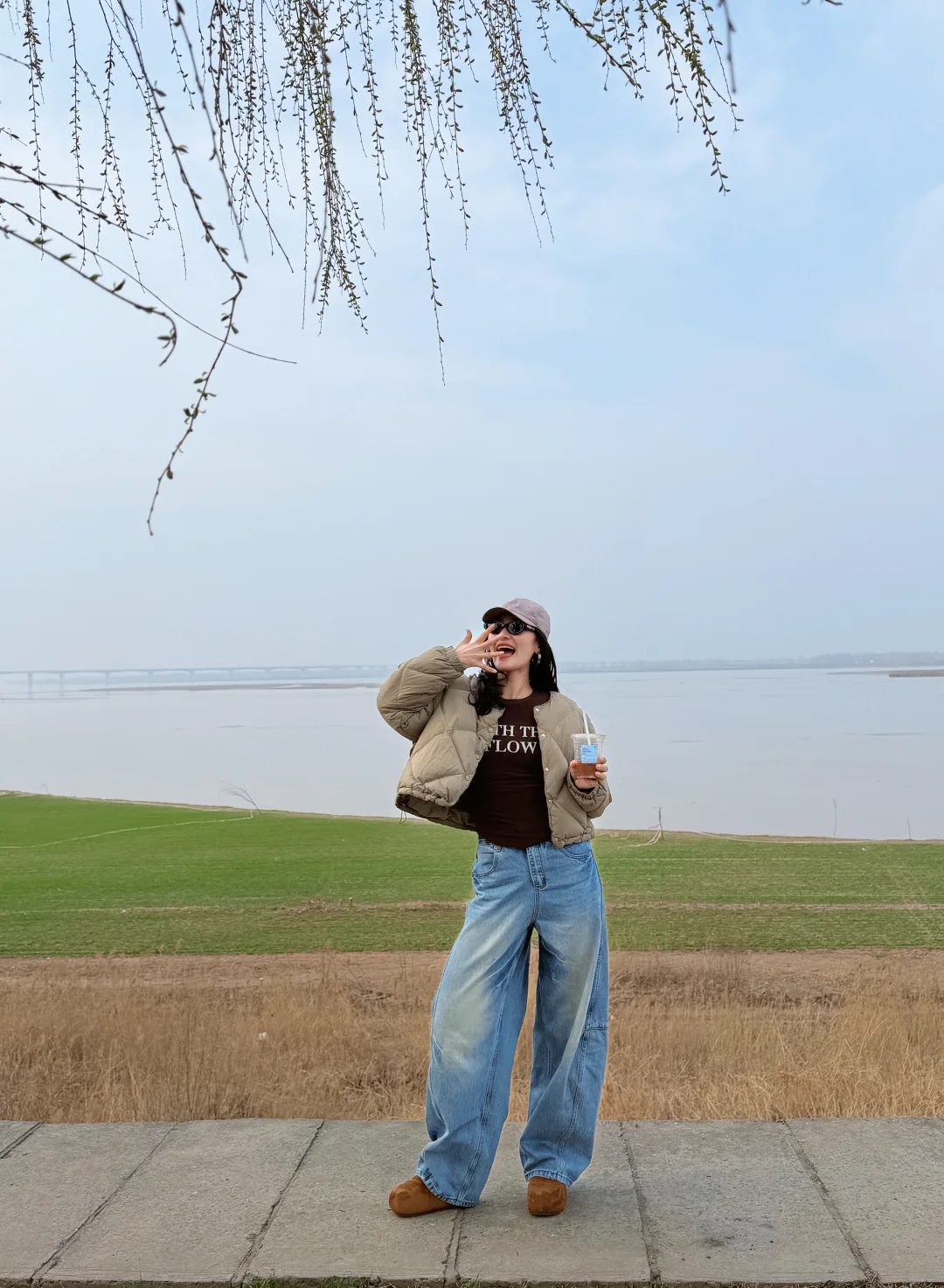 开封不止万岁山｜黄河｜踏青｜春天的河堤