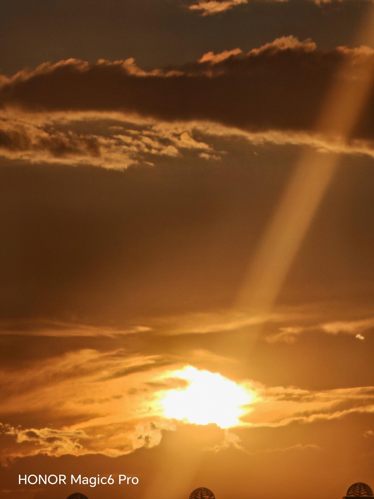 北京通州区天空之城打卡夕阳西下