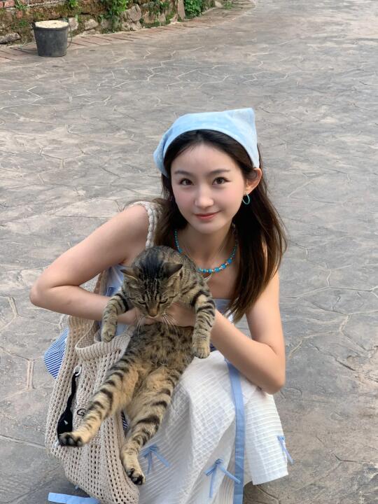 在曼掌村的一些可爱瞬间☀️🐈