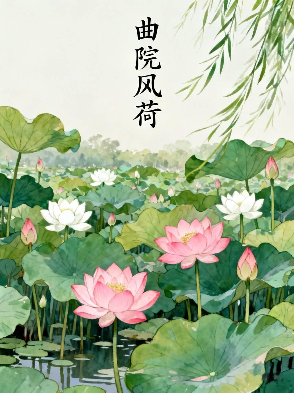 晒图笔记大赛 夏天到了，怎能不晒一晒夏日荷叶！
七月初我去了西湖，为的就是看“接