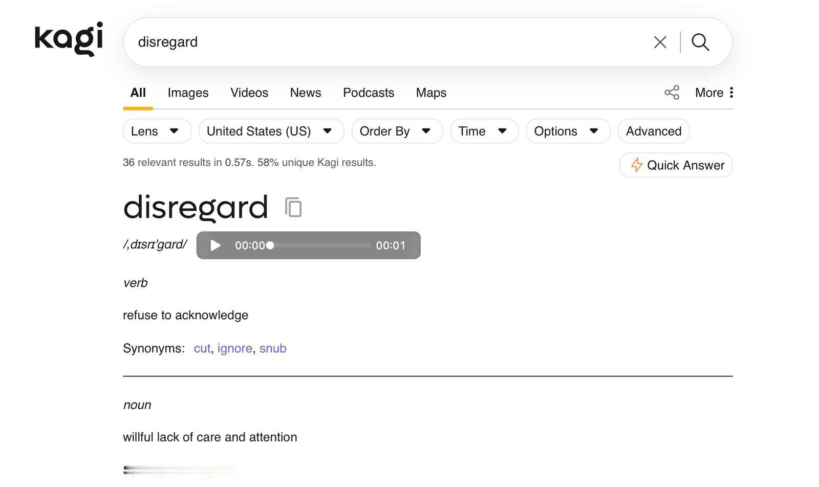 【搜索“Disregard”导致 Google 崩溃】周二，Google 举办了