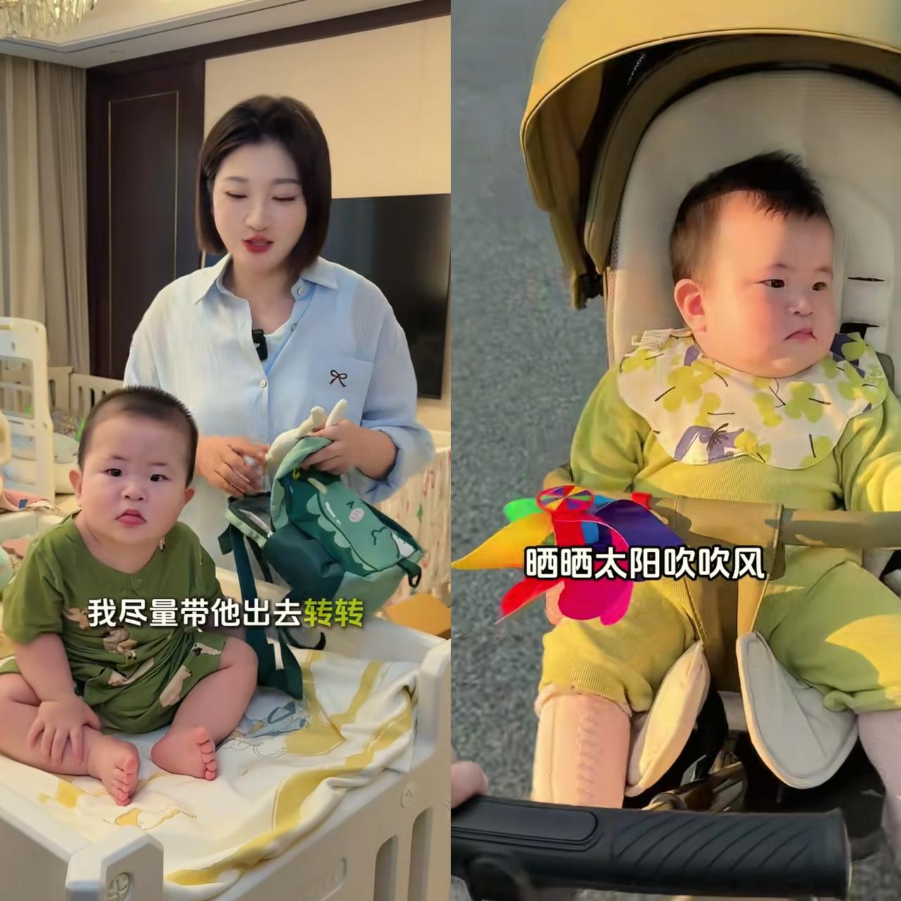 王暖暖生的宝宝被吐槽不正常！
​​就因为宝宝看起来是斗鸡眼。

养过娃的都知道，