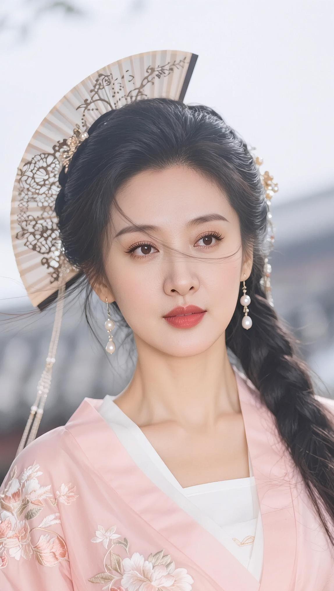 AI古典温婉写真 抖音ai创作 好的照片经得起被无限放大 ai柔雅娴静写真 身材