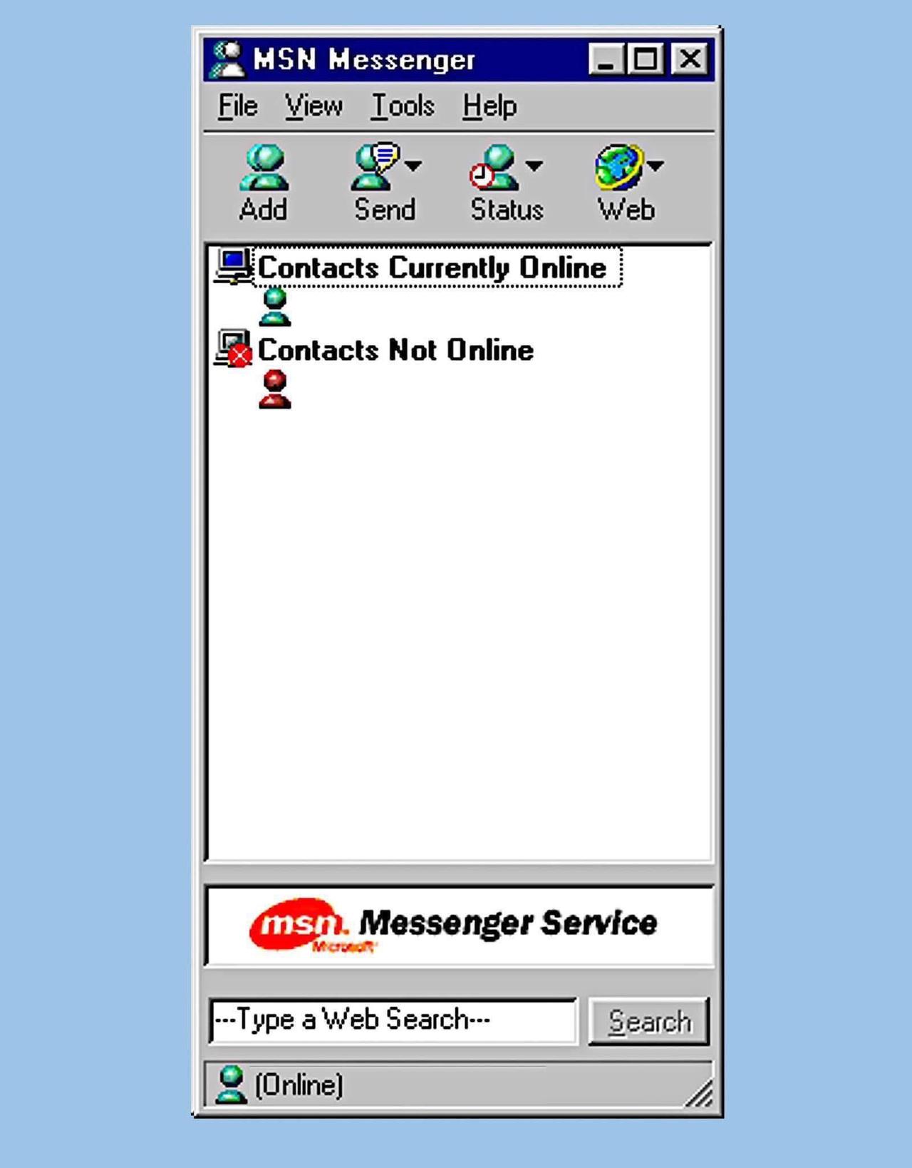 1999年7月22日，MSN Messenger 发布。