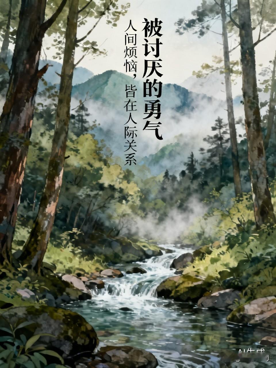 人间烦恼，皆在人际关系
 
假如地球上就只剩自己一人，谁会纠结高矮美丑、贫富得失