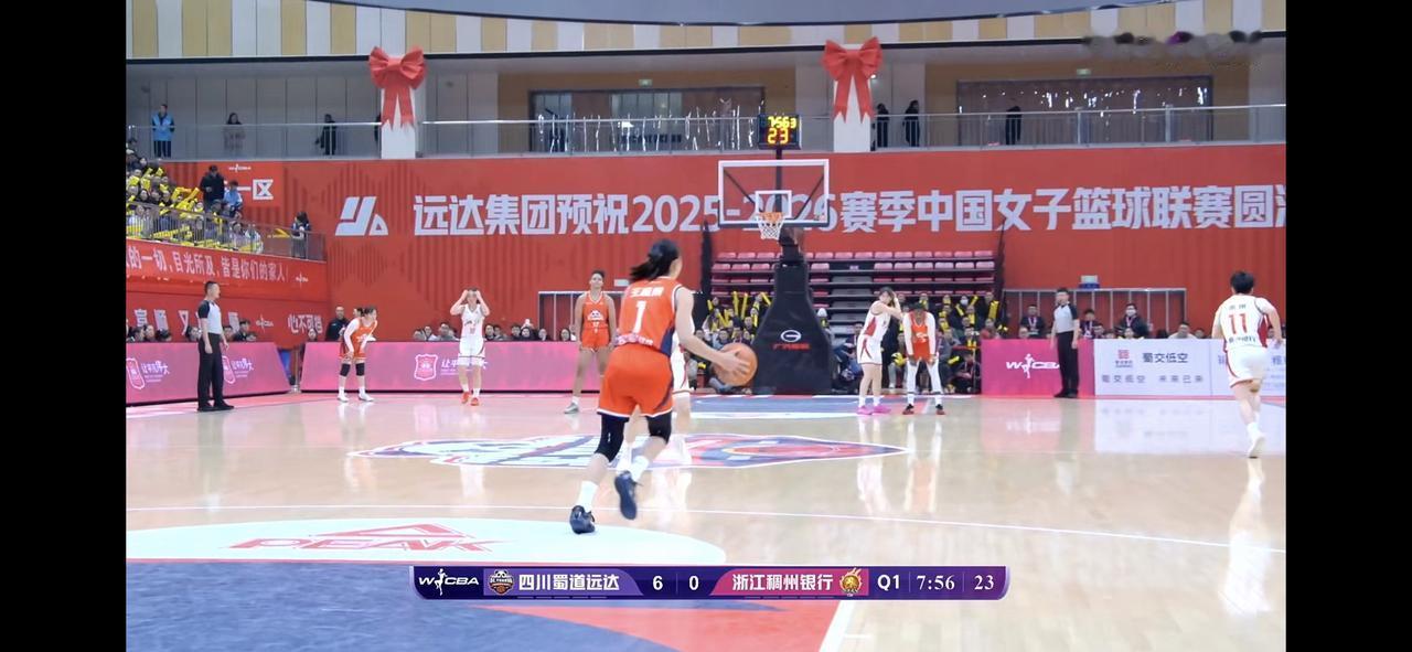 今晚四川女篮一些球迷一直叫上全华班，说没必要上外援！

其实真的没必要这样说，因