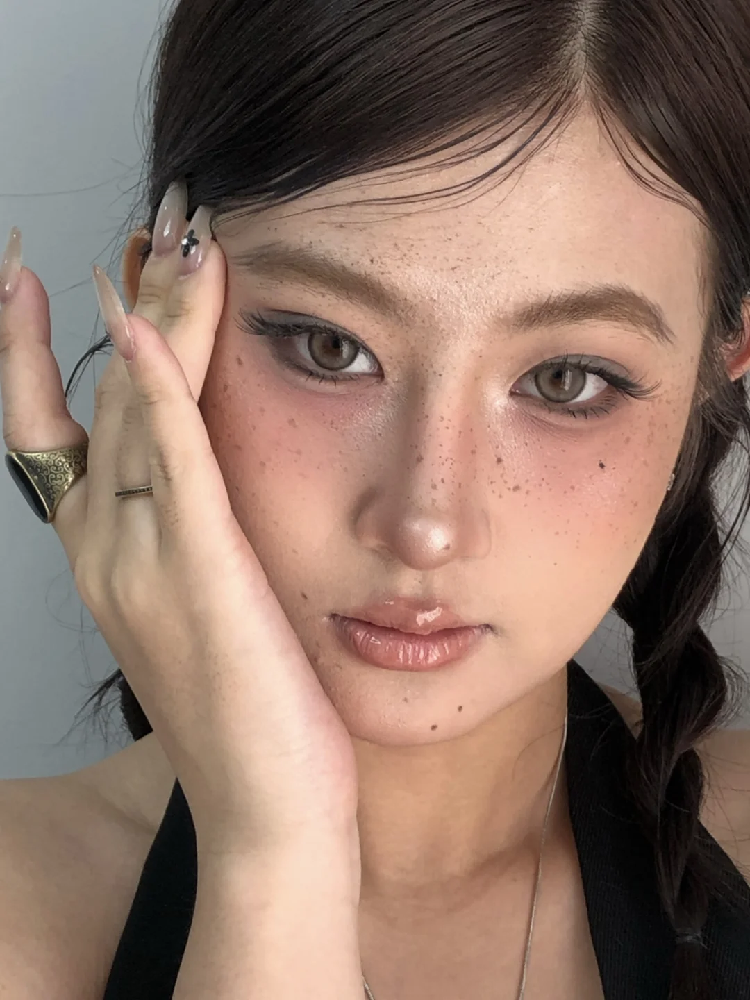 颓废少女感妆容一组～