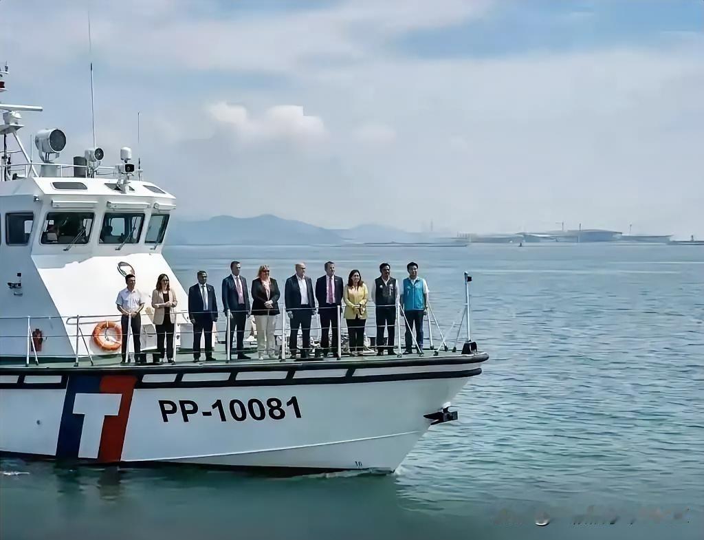 7月9日民进党安排IPAC反华议员搭乘PP-10081金门巡防艇出海巡航九十分钟