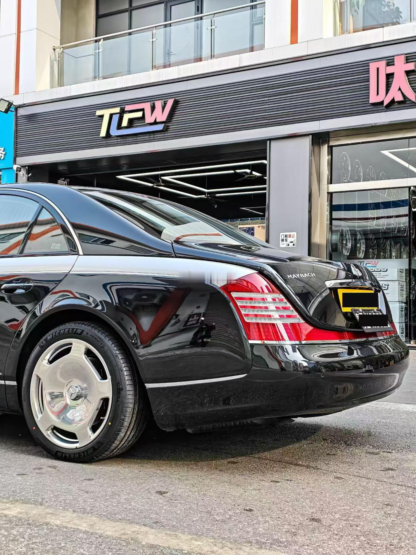 迈巴赫57s  ——20寸新款奔驰迈巴赫  原厂大饼🫓完工十几年老车换新👟 