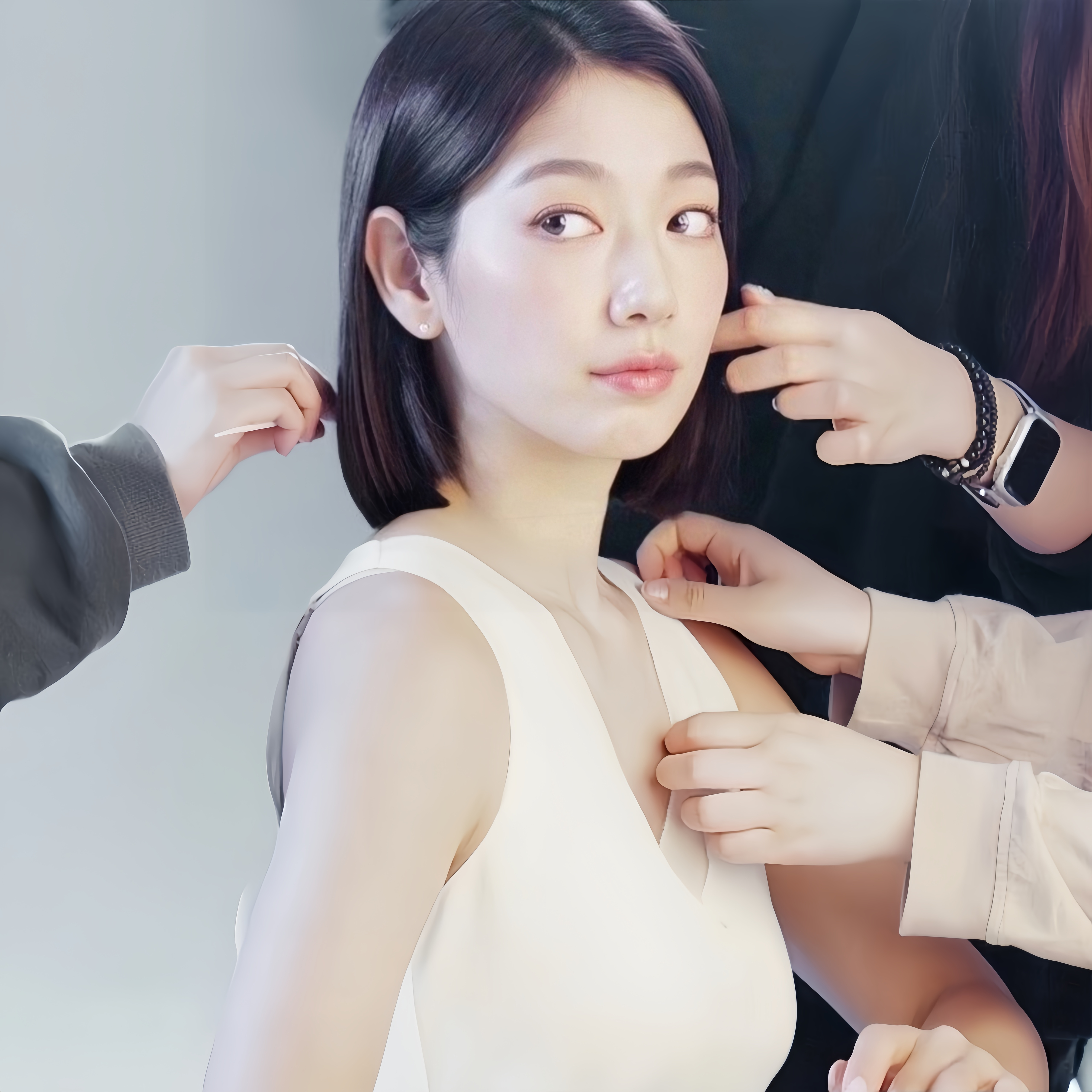 朴信惠 ✨全世界最好的朴信惠 DR.WU达尔肤幕后花絮照cr:elletaiwa