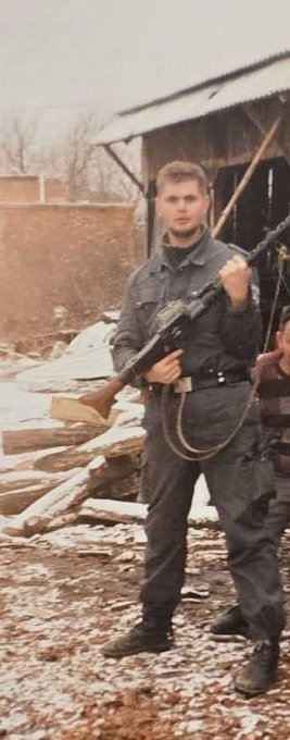 每天认识一件兵器 上世纪90年代，克罗地亚警察使用的MG-34机枪 