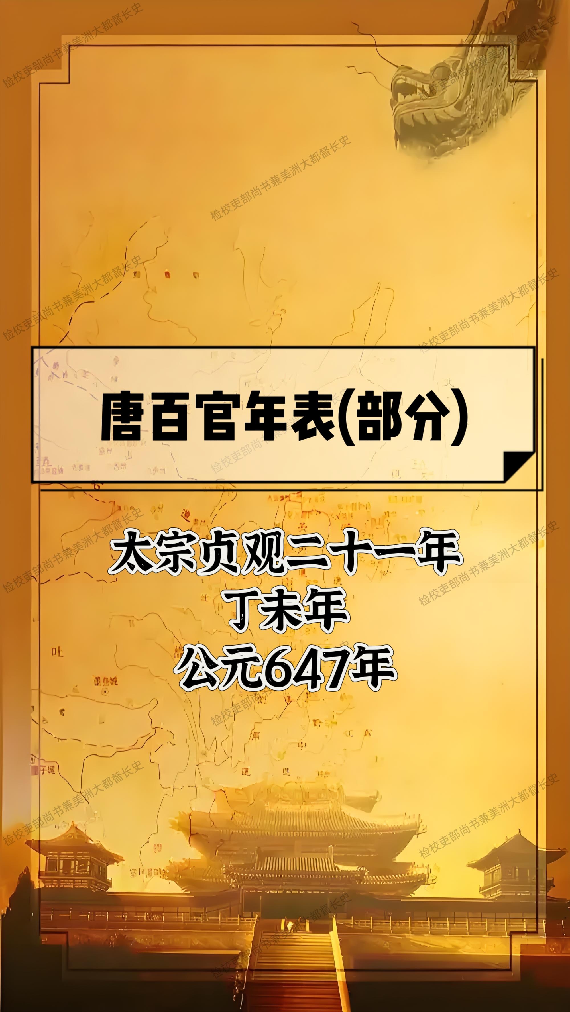 贞观之治 唐朝历史 唐太宗李世民 唐朝 历史冷知识
