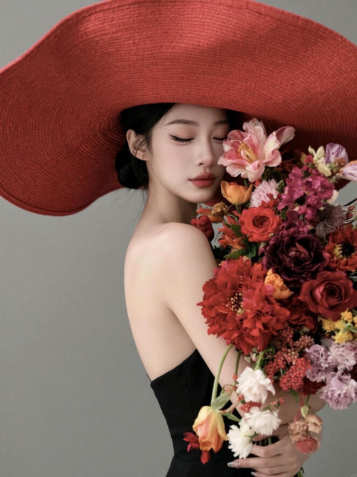 花影氛围感写真