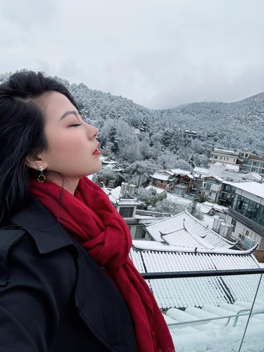 太感动了，离开之前丽江下了一场雪