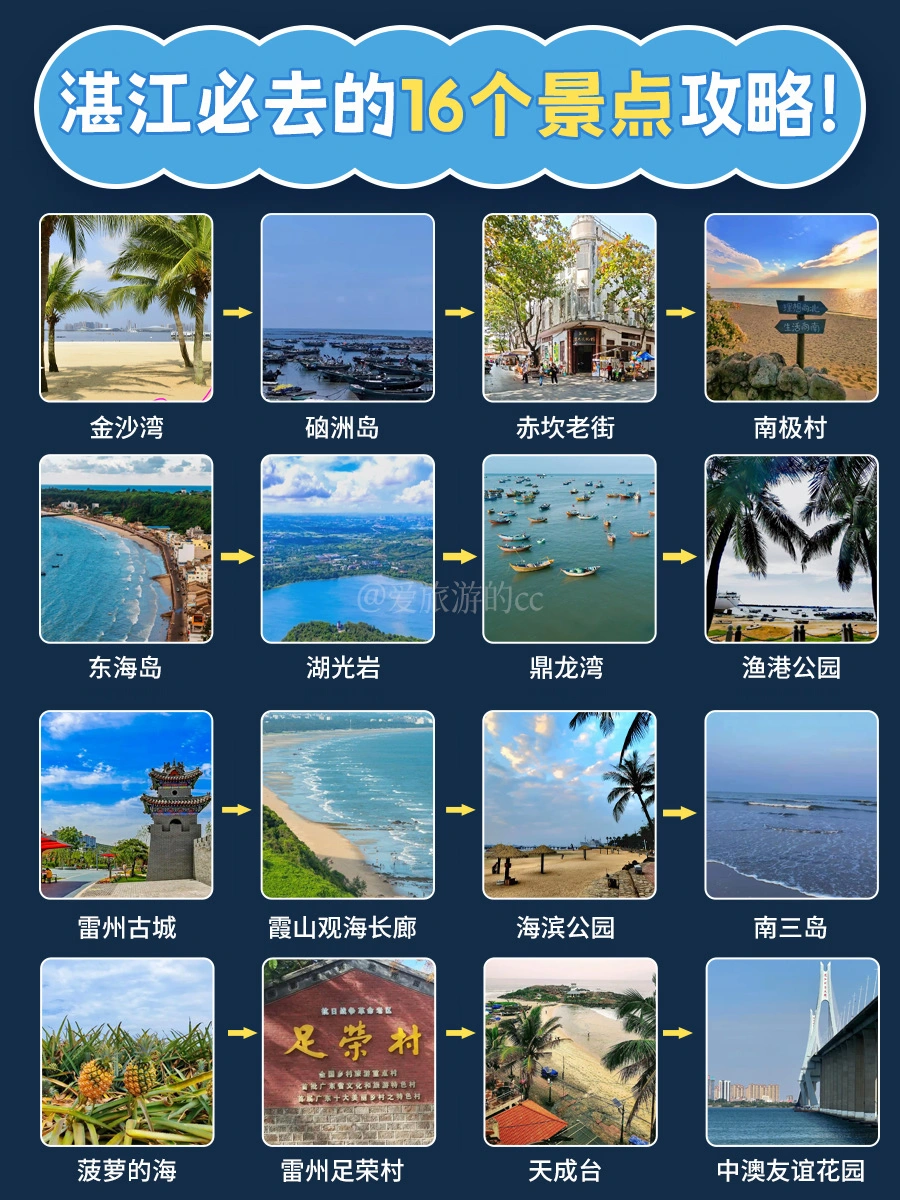 广东看海别再只去珠海了丨湛江16景点合集