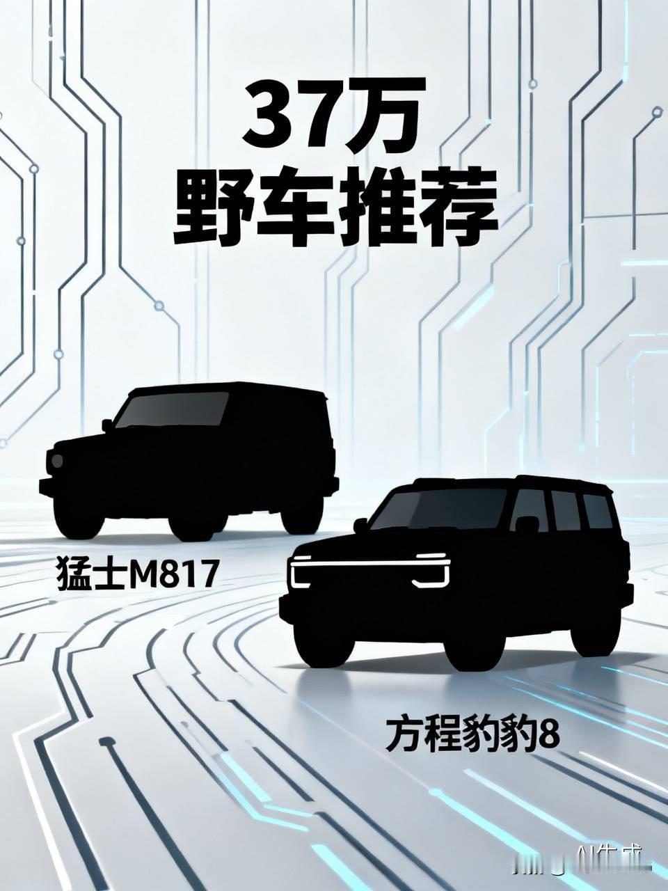 37万预算，目前可选的优秀越野车确实不少，主要可以分为豪华智能插混和硬核燃油两大