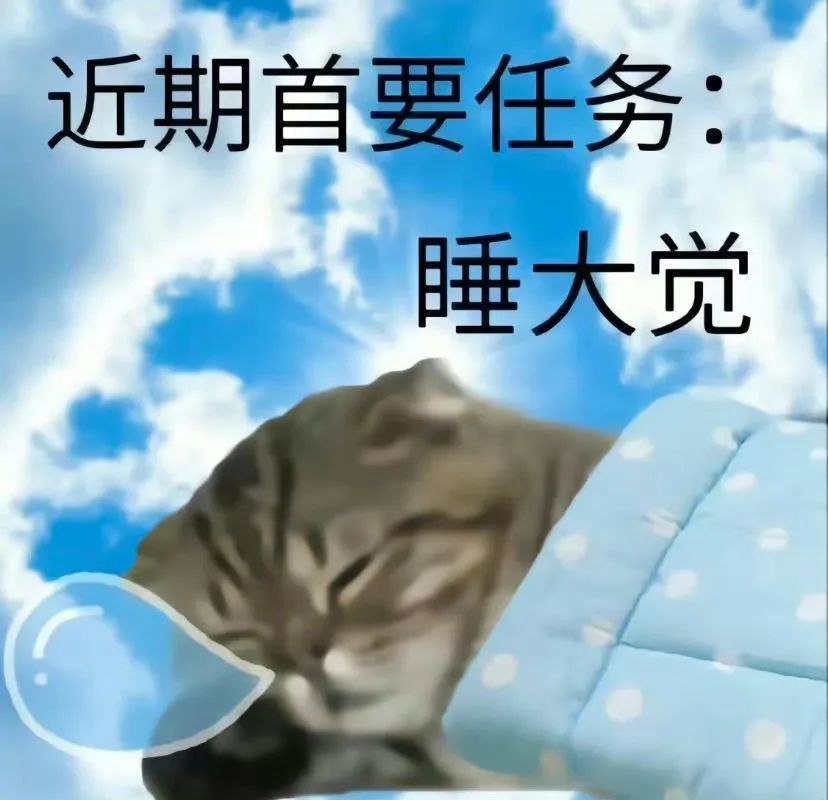 走着走着差点睡着，走着走着就又瞬间清醒了[喵喵] ​​​