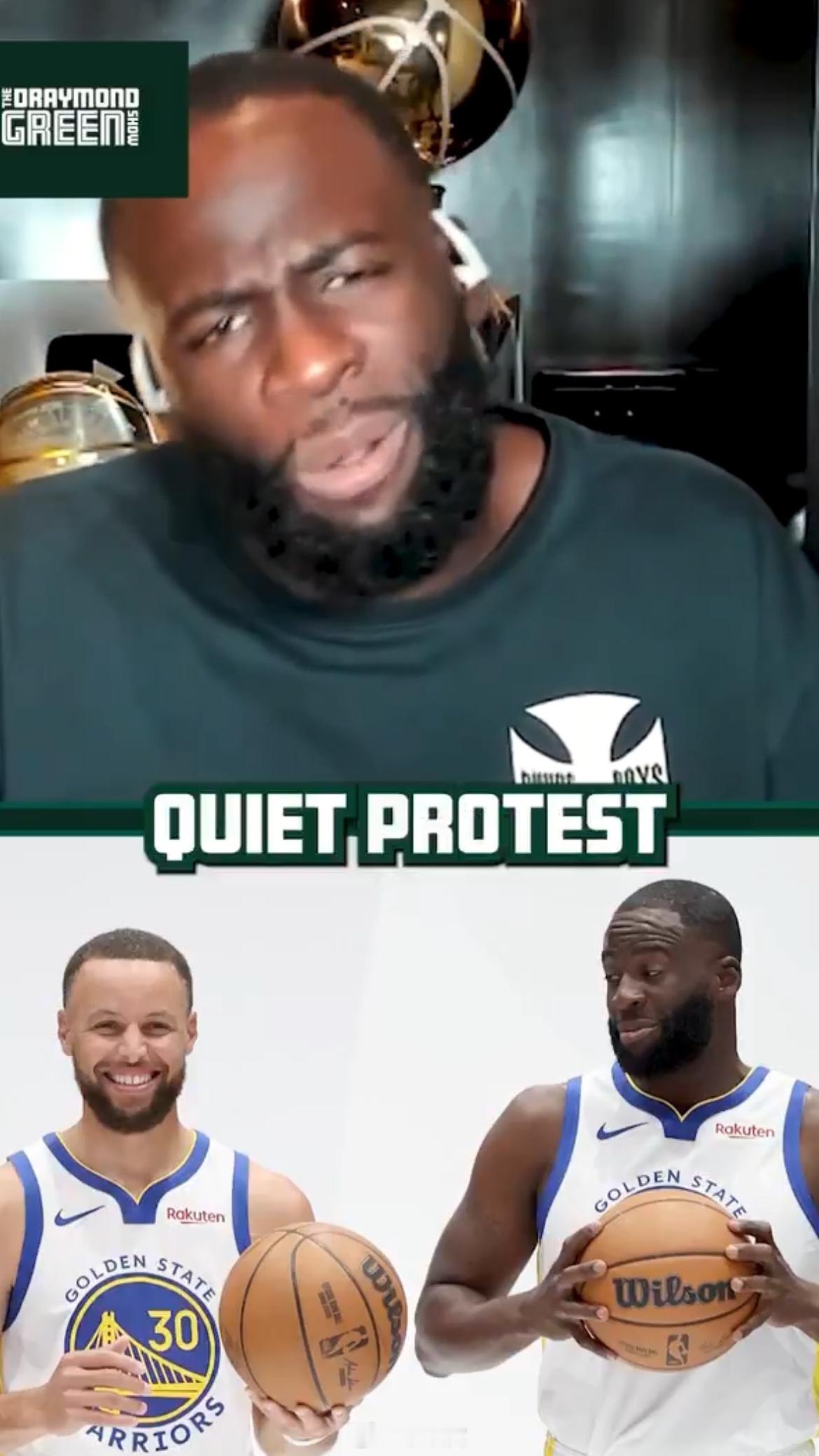 格林在最新播客中透露，他和库里一起讨论莫兰特和灰熊的共识是，莫兰特在通过自己的消