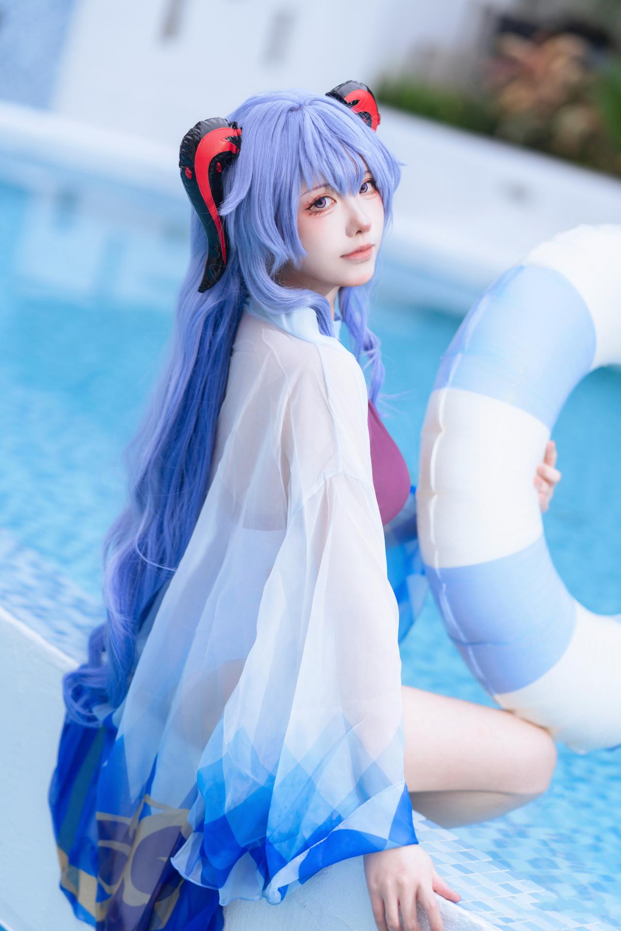 甘雨：经历千年红尘历练，心中早已波澜不惊！
COSER：野原哔#游戏##原神##