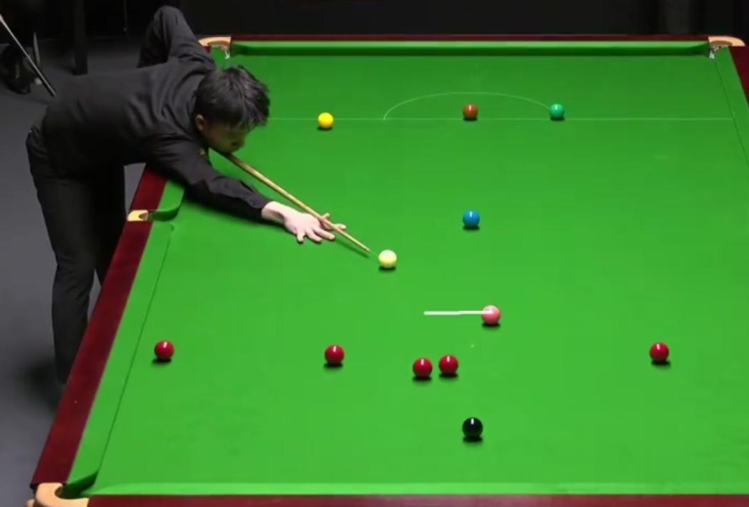 斯诺克资格赛审判轮第一阶段结束：江俊4-5落后斯坦穆迪
​
​         