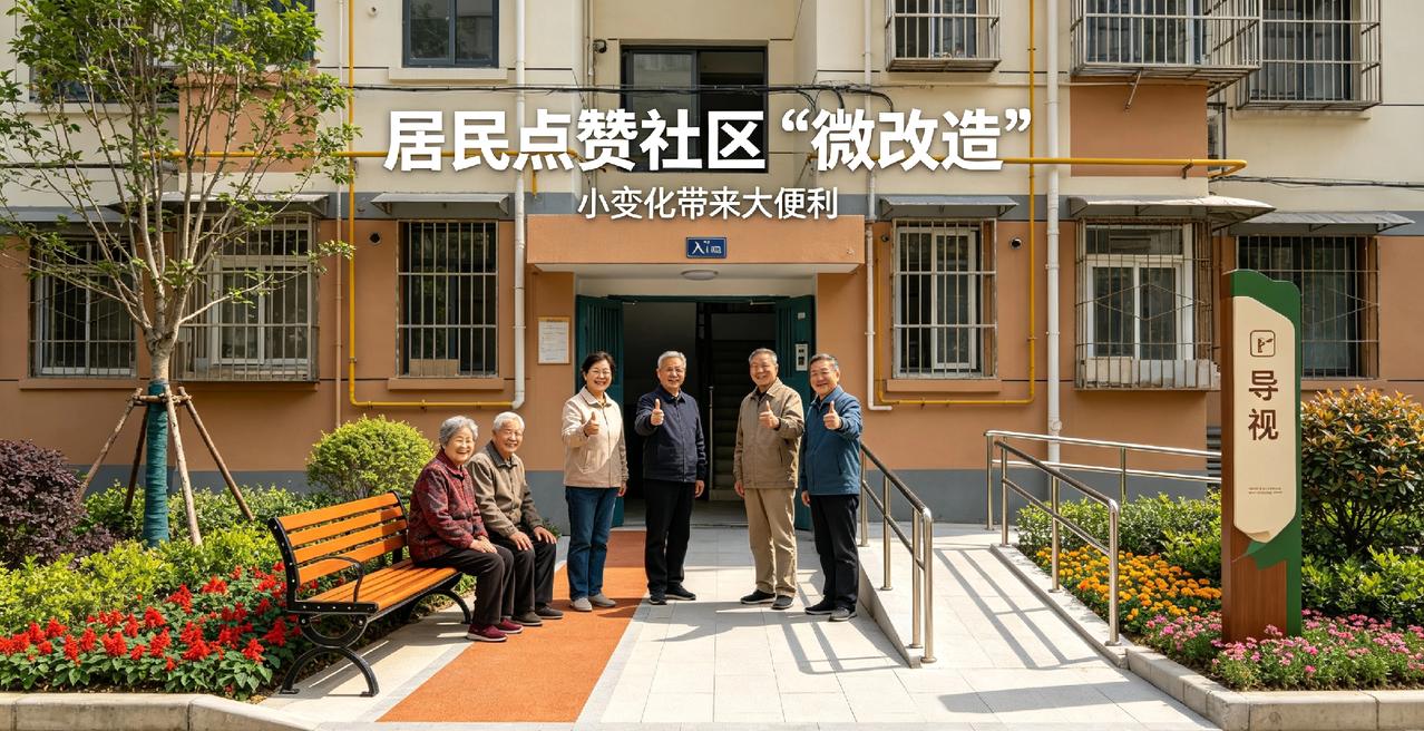 居民点赞社区“微改造”