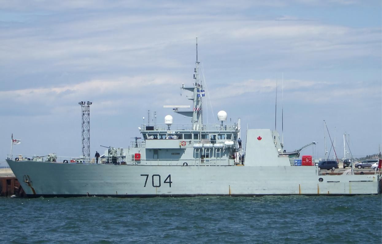 每天认识一件兵器 加拿大“金斯顿”级扫雷舰“金斯顿”（Kingston）级扫雷舰