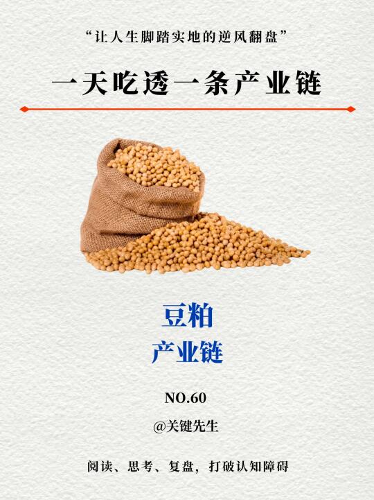 一天吃透一条产业链 NO.60 豆粕产业链