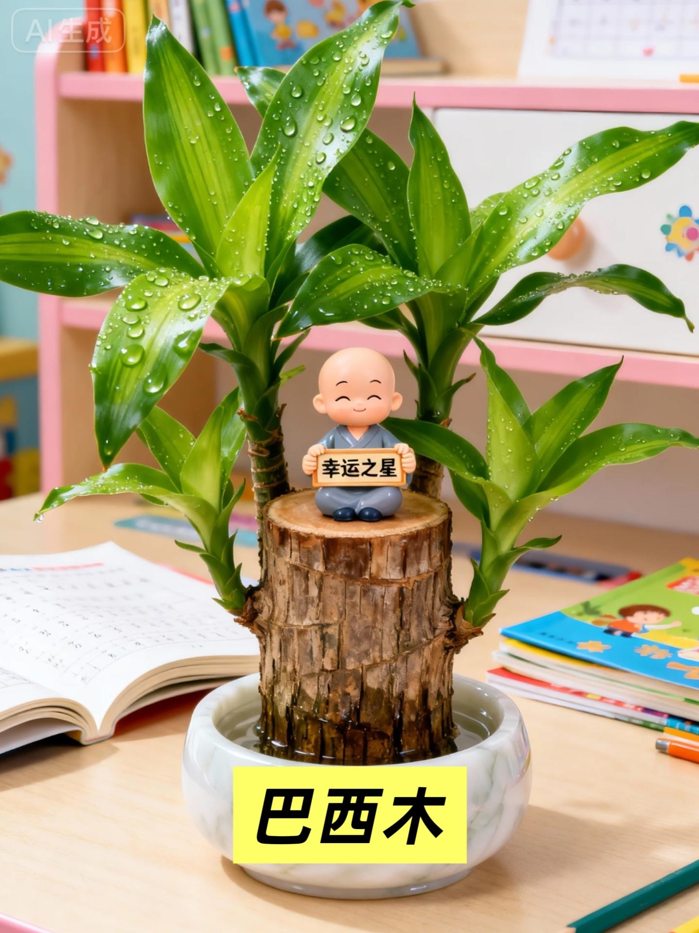 好养活巴西木盆栽。