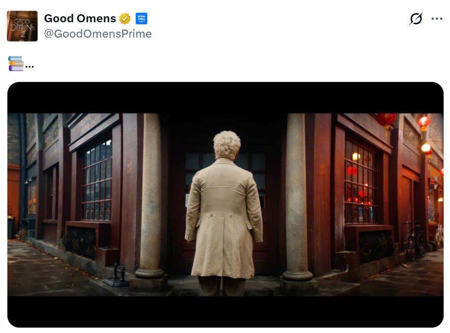 好兆头第三季终于要来了吧《好兆头》官方账号久违的上线po图，但也继续打哑谜（提示