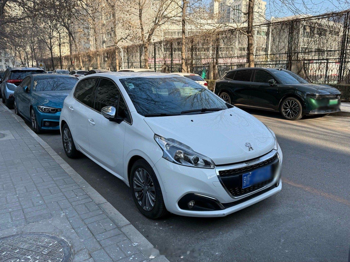 没眼花 真的是标致208法力无边国内稀有车