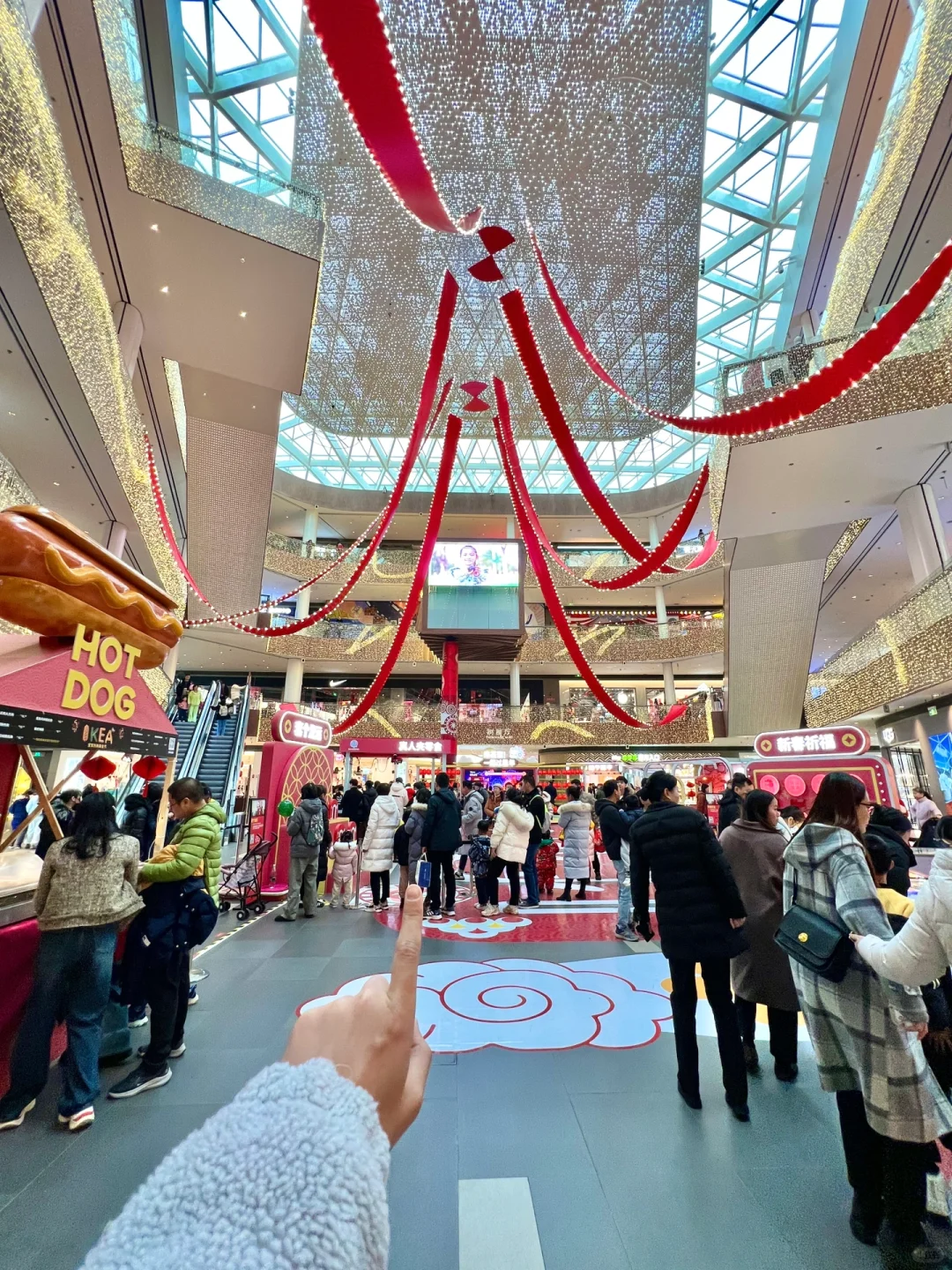 全长沙的人都来这个新年市集了吧。。。🏮🧧