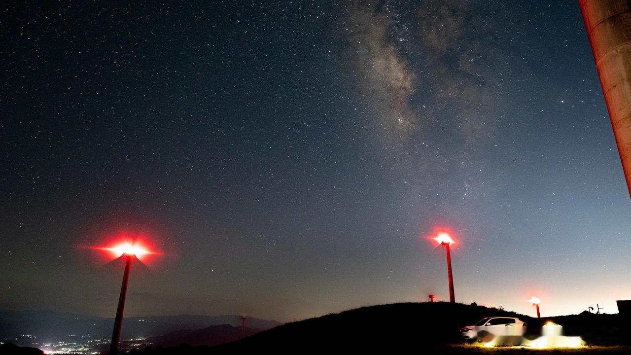 桂林摩天岭银河