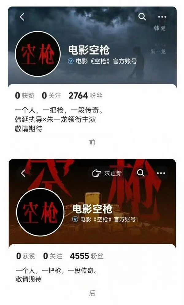 空枪去掉朱一龙大男主简介呦 