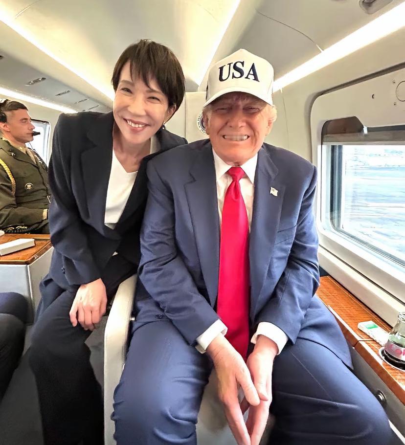 美国驻华使领馆10月29日发文说：“特朗普总统特朗普正在推动日本进行数以十亿计的