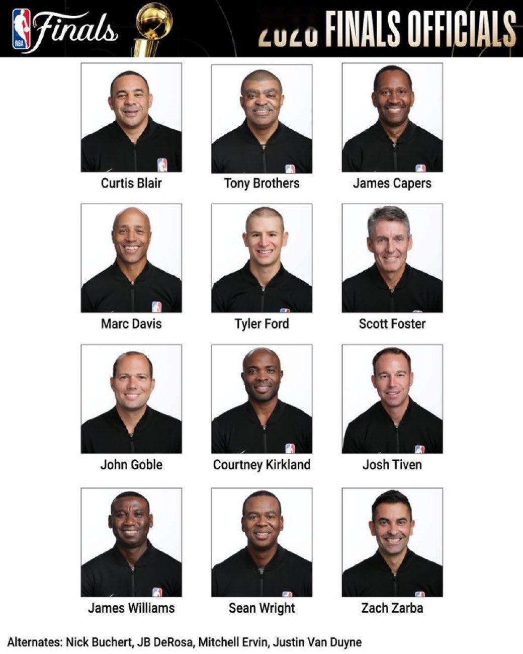 NBA总决赛裁判大名单官宣出炉！名哨领衔，新人迎来生涯总决赛首秀万众瞩目的NBA