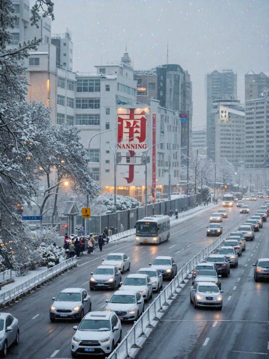 起猛了，假如南宁会下雪这些画面也太美了吧