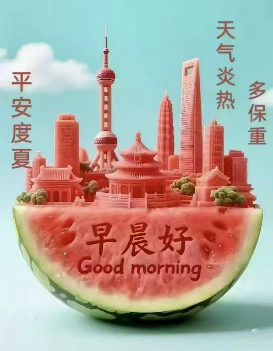 早上好，开心快乐每一天！