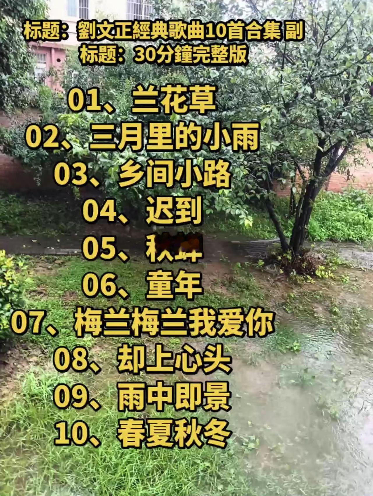 前奏一响瞬间回到八十年代经典歌曲百听不厌
