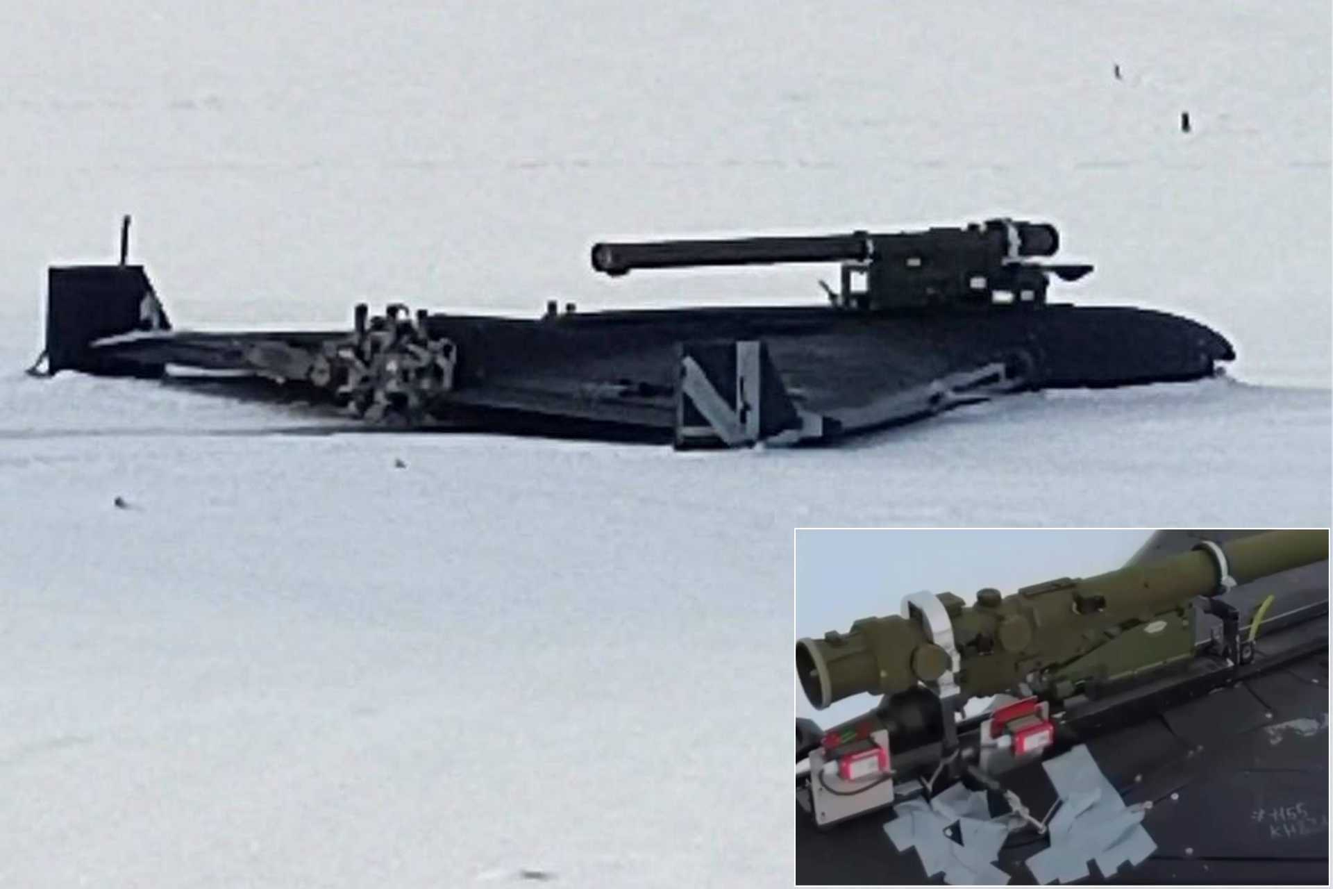 🔻俄罗斯在小摩托头顶加装了针式便携式防空导弹，用这个打乌U靠近试图拦截的直升机