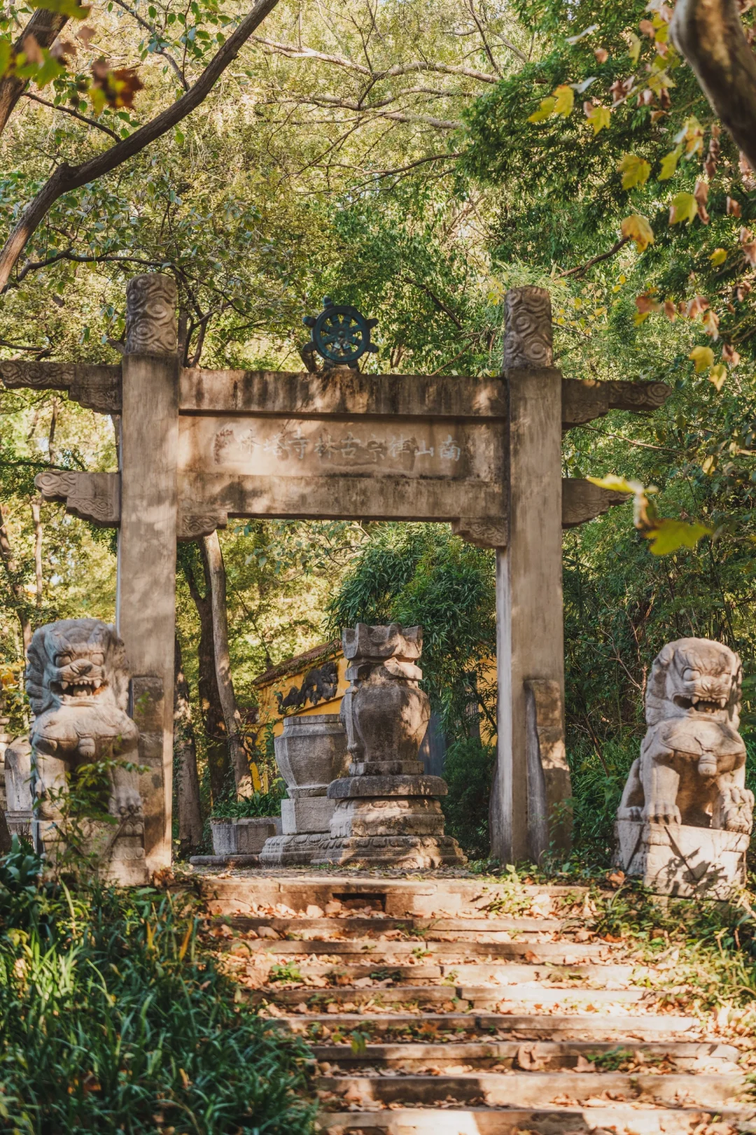 有人称它金陵兰若寺，其实是南京最大塔林