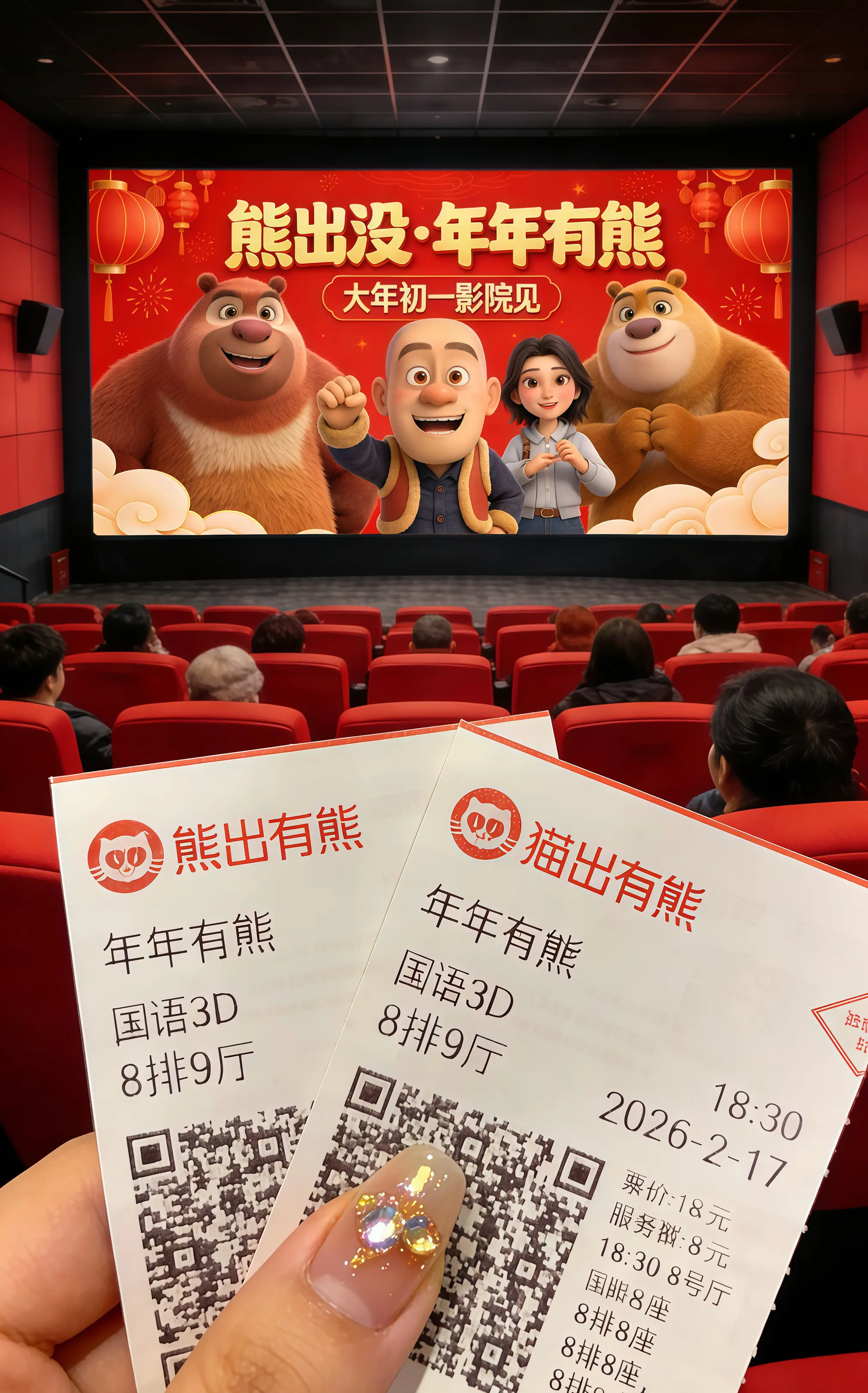 年年有熊电影票