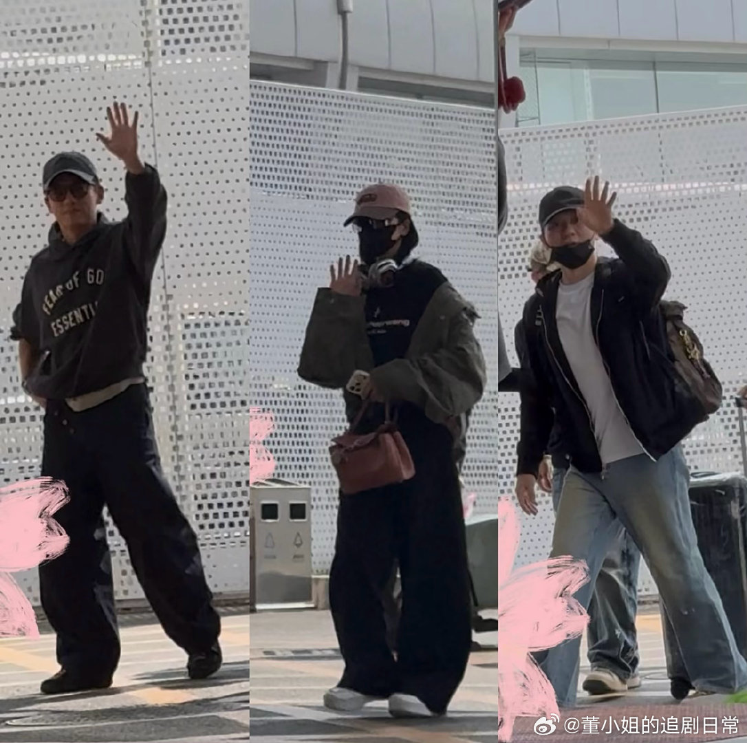 郑恺李晨白鹿北京一起go录制《奔跑吧》每个人状态看起来都很好啊，期待新一季录制呀