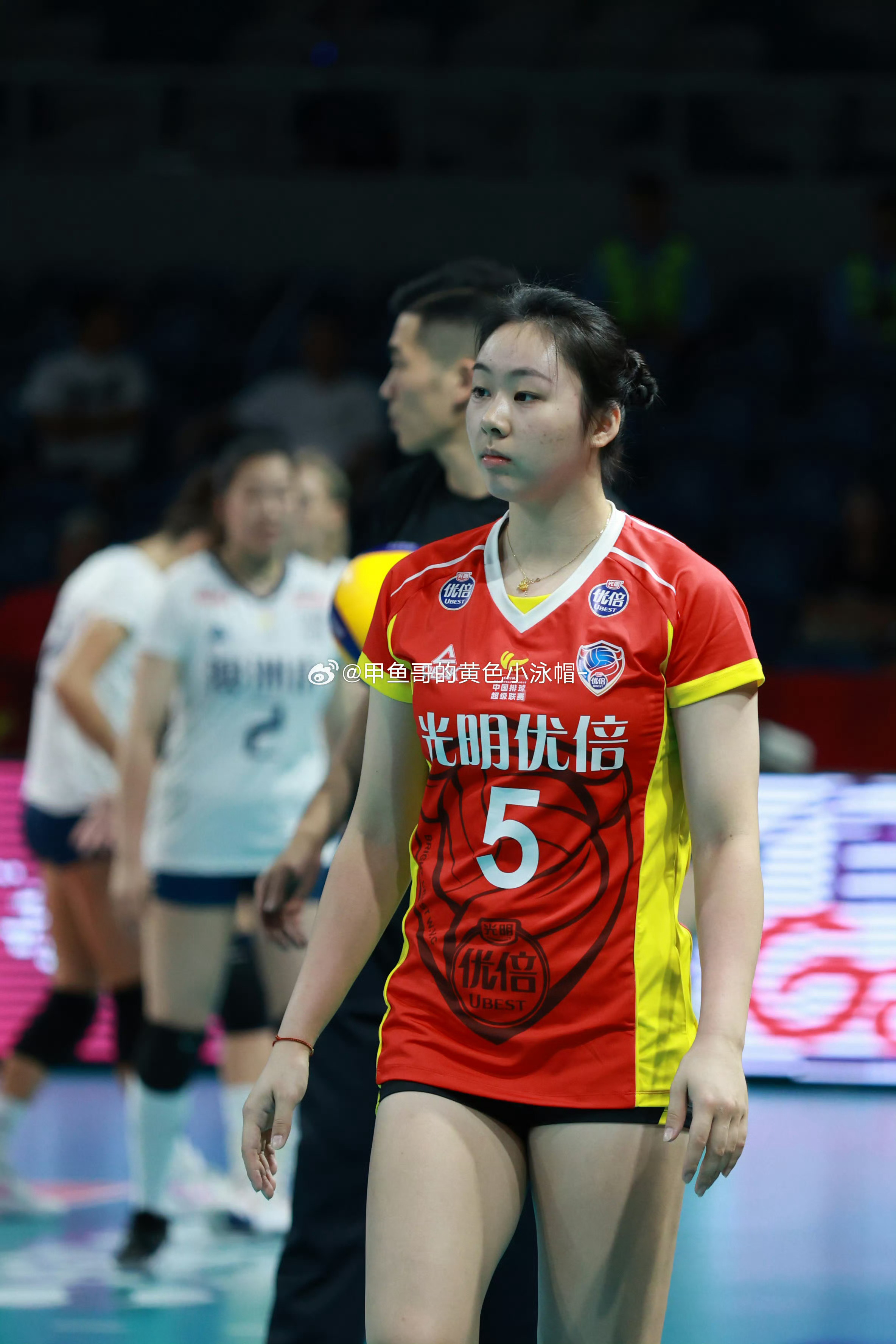 上海女排替补二传黄欣悦传球很快2025-2026中国女排超级联赛