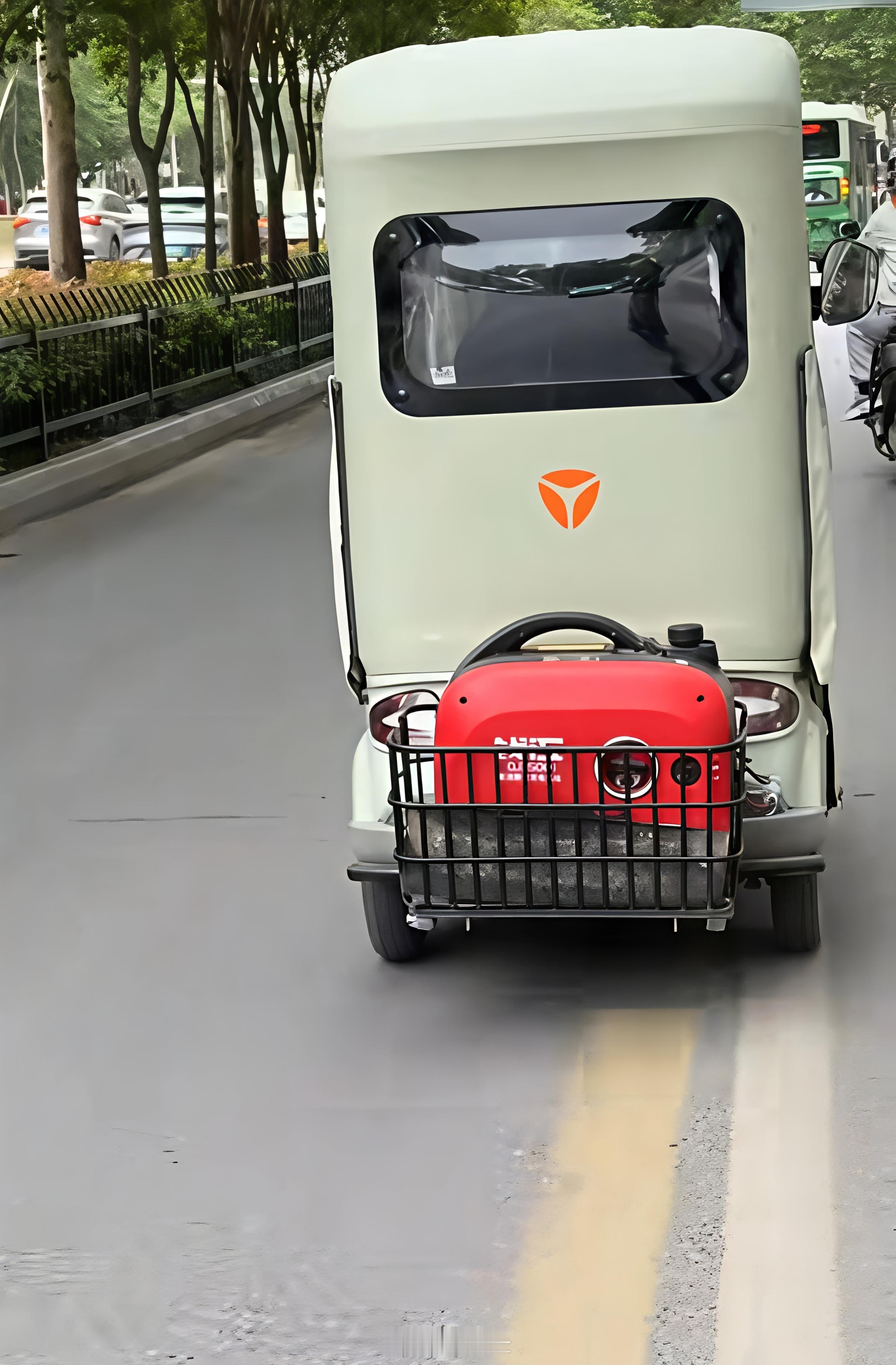 大爷把增程原理掌握透透的，可以骑着电三轮到拉萨了 